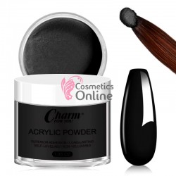 Pudra acrilica pentru unghii Charm For You 30g  - Negru (Black)